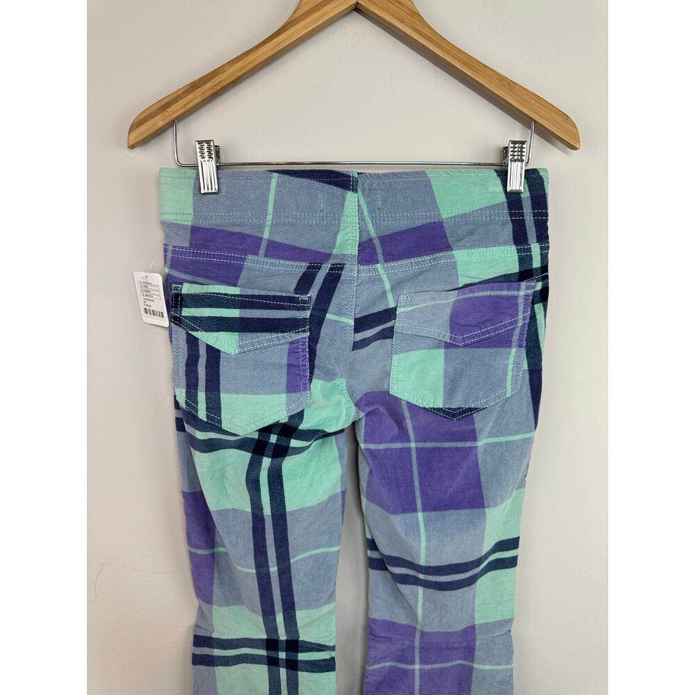 Free People Pull On Corduroy Printed Flares Size 26 NWT Retro Y2K Boho Pants - Picture 8 of 12